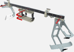 Hillaero PC12 HARDPOINT MOUNT ADAPTER FAA certified mountable bracket for Air Ambulance Airmed Helicopter or Fixed Wing Aircraft WITH UNITS ISO1